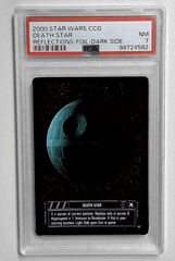 V1161: 2000: DEATH STAR: REFLECTIONS: FOIL: DARK SIDE: PSA 7: NM: 88724582